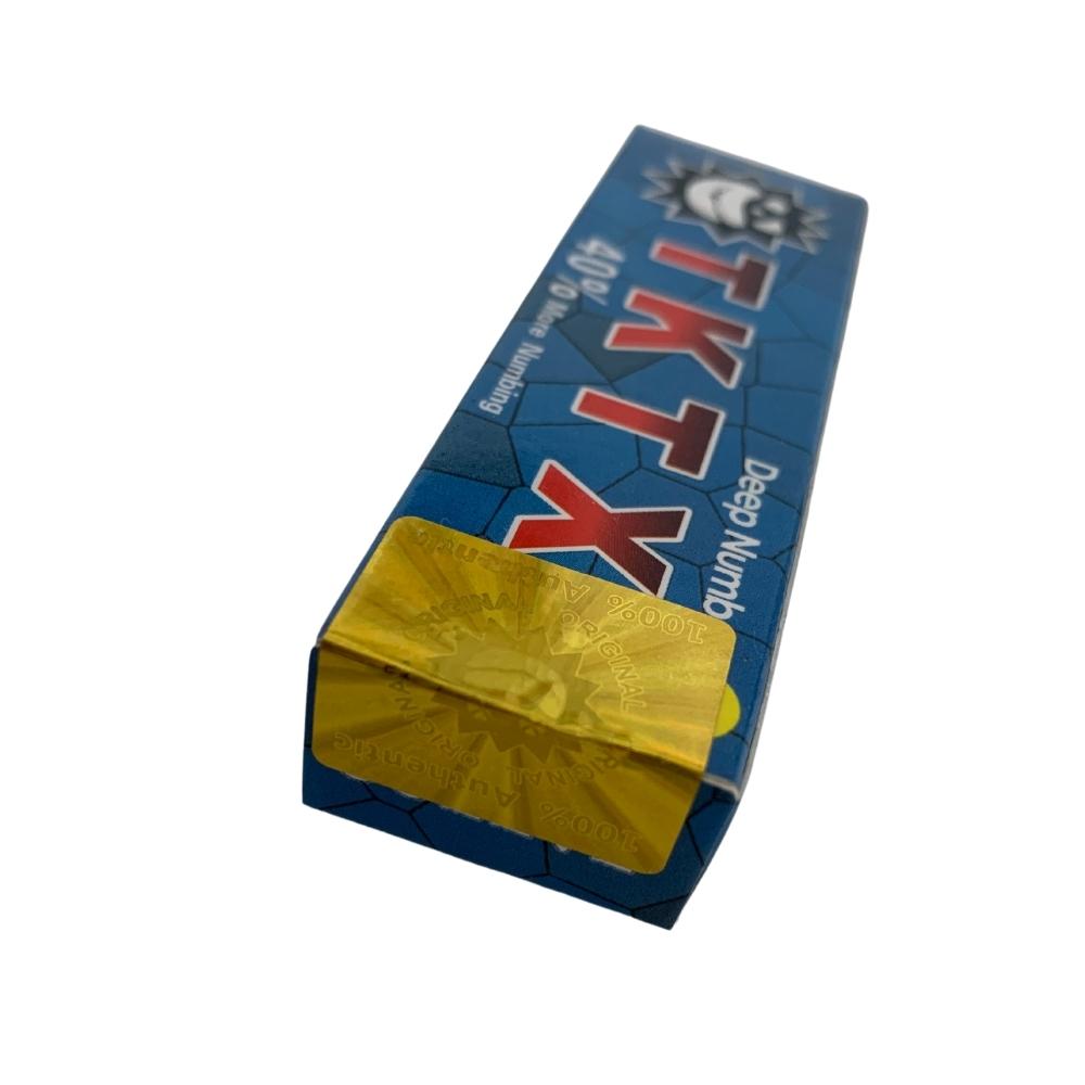 tktx tattoo numbing cream blue box