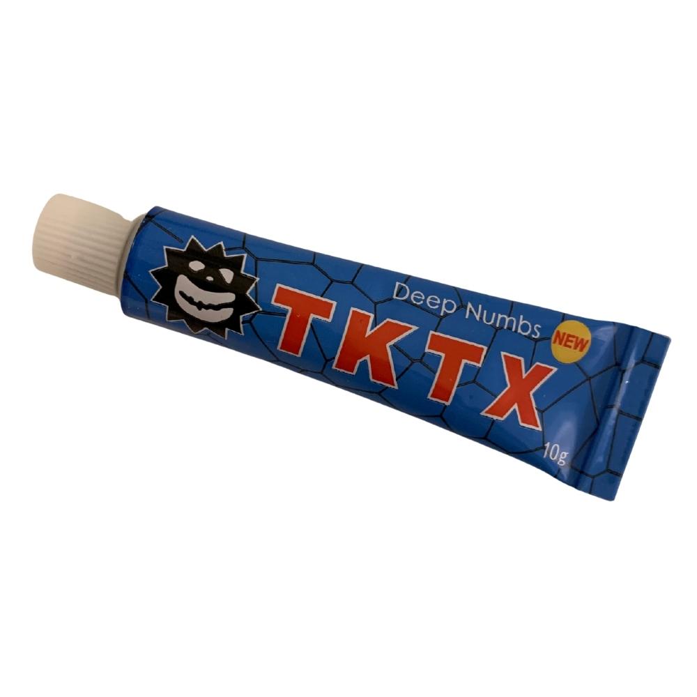 tktx tattoo numbing cream blue tube