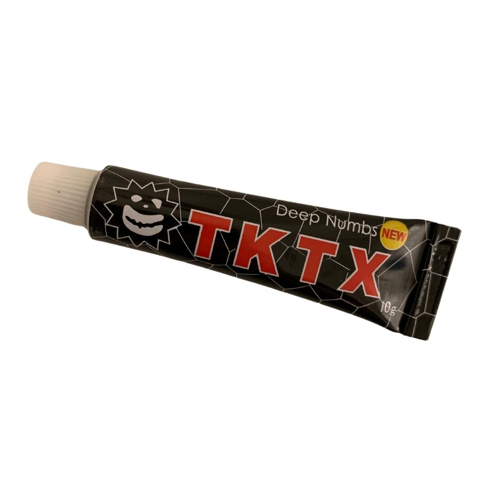 tktx tattoo numbing cream black tube