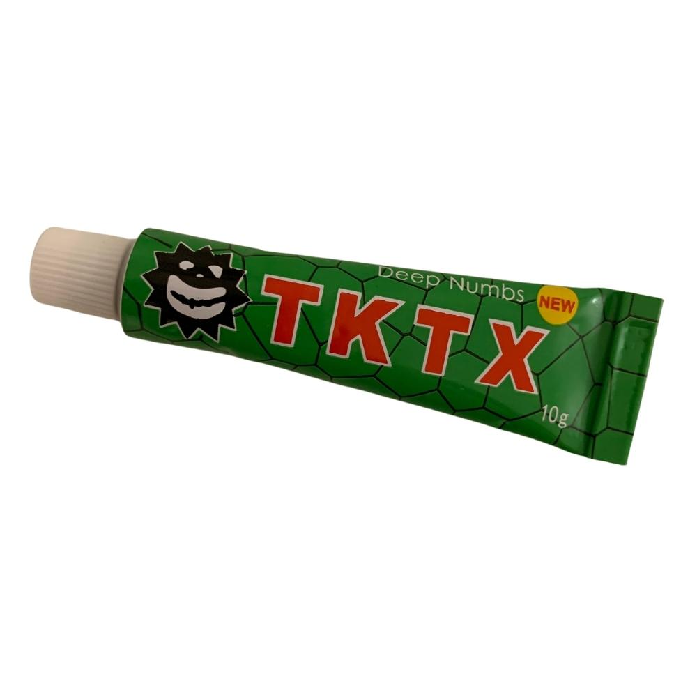 tktx tattoo numbing cream green tube