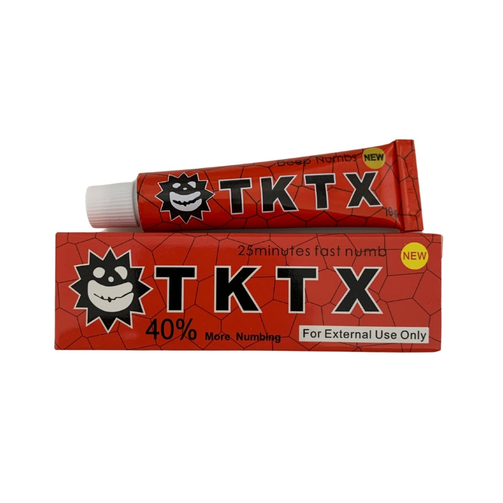 tktx tattoo numbing cream red set