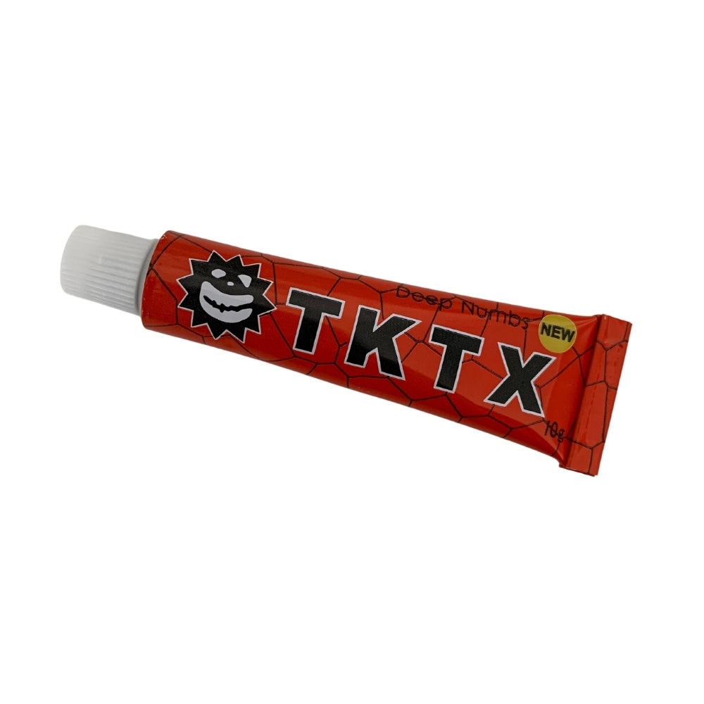 tktx tattoo numbing cream red tube