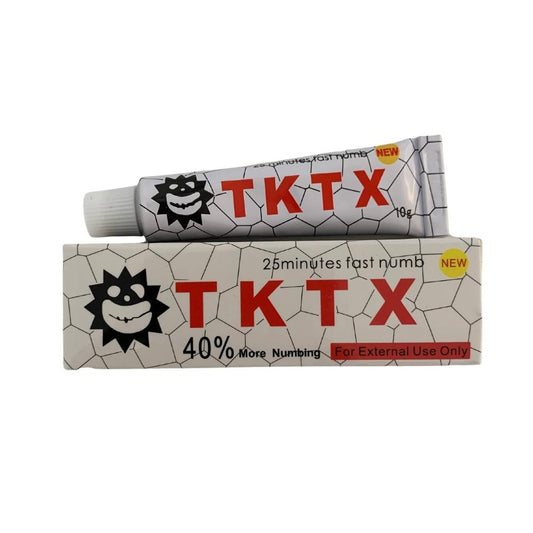 tktx tattoo numbing cream white set