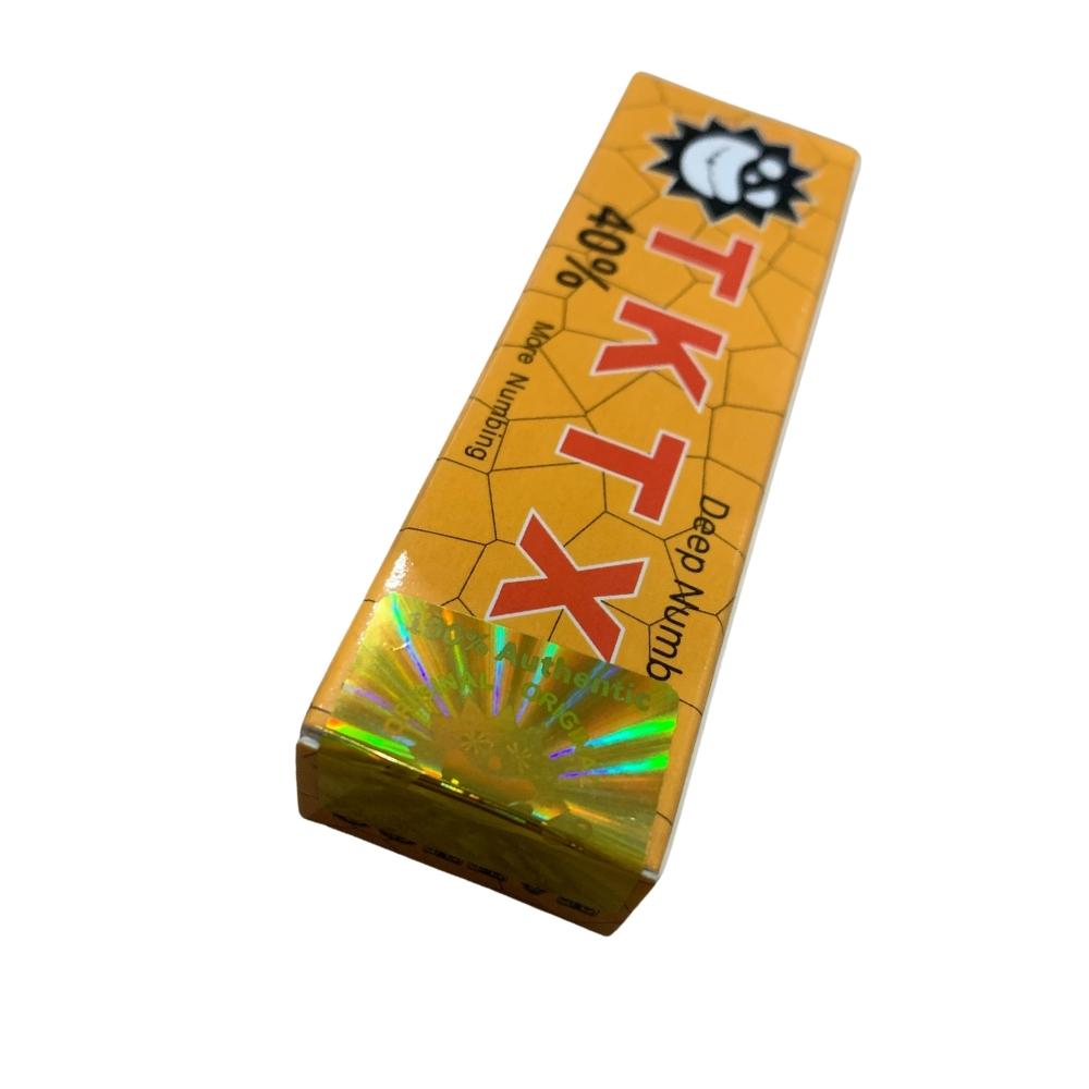 tktx tattoo numbing cream yellow box